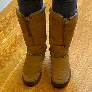 UGG shearling lined boots.